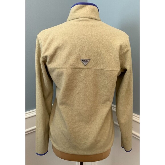 Columbia Jacket Womens M Harborside Fleece Pullover Henley Neck Long Sleeve - Picture 2 of 10